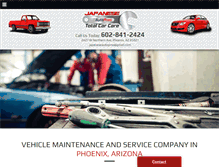 Tablet Screenshot of japaneseautopros.com
